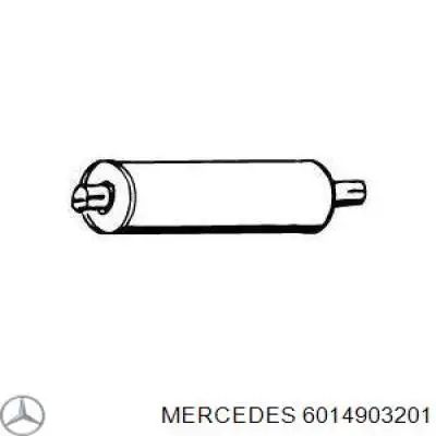 Глушник, центральна частина 6014903201 Mercedes