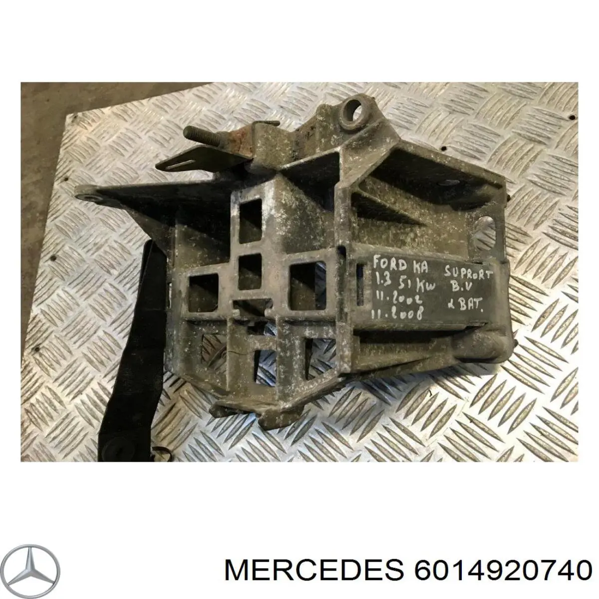 A6014920740 Mercedes Кріплення глушника переднє
