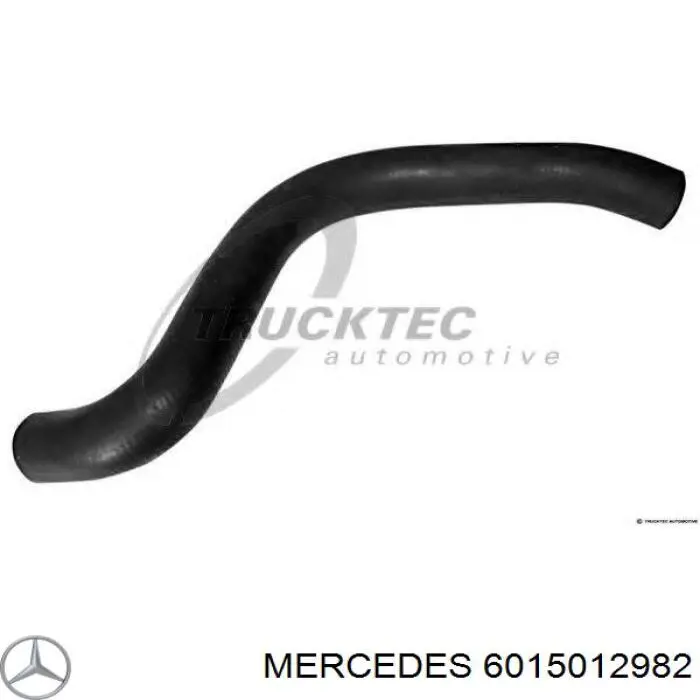 Шланг/патрубок радіатора охолодження, верхній Mercedes A6015012982 ціна, від 9.17 USD