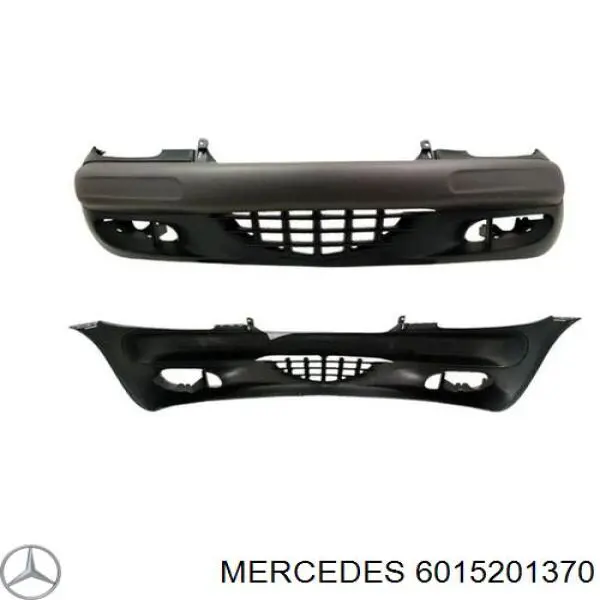 Передній бампер A6015200170 Mercedes