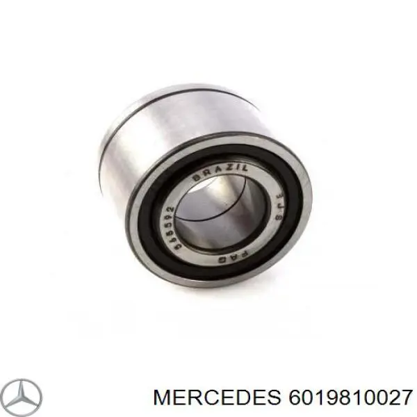 6019810027 Mercedes ролик натягувача приводного ременя
