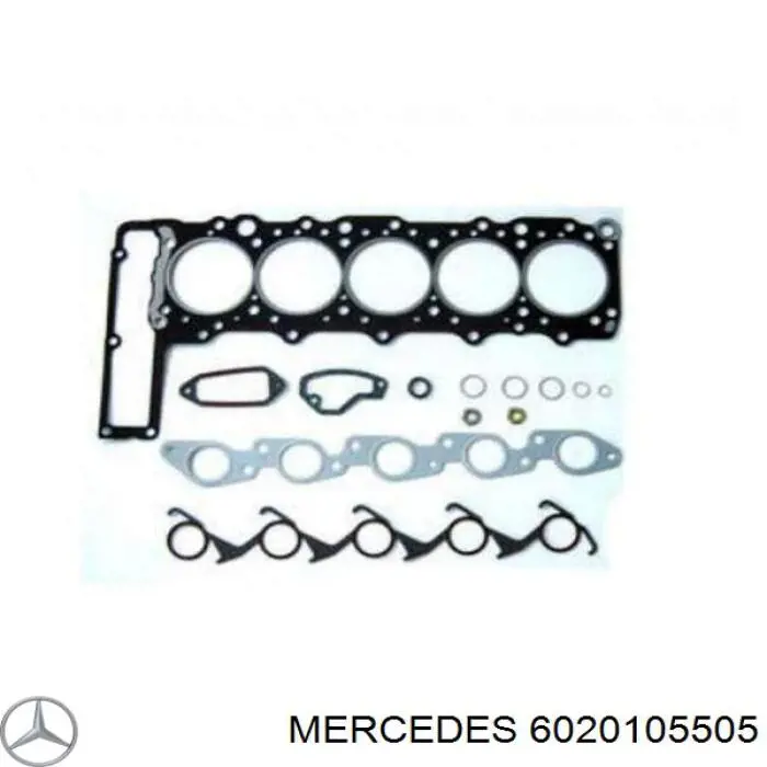 Комплект прокладок двигуна, нижній A6020105505 Mercedes