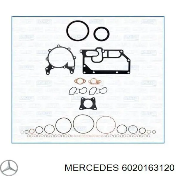 6020163120 Mercedes прокладка головки блока циліндрів (гбц)