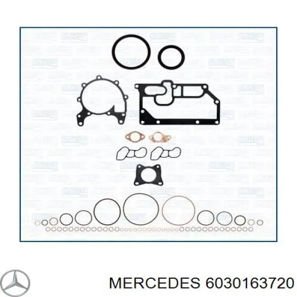 6030163720 Mercedes прокладка головки блока циліндрів (гбц)