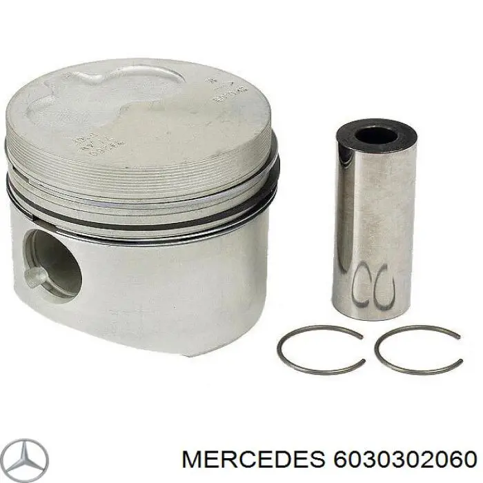 Вкладиші колінвала, шатунні, комплект, 2-й ремонт (+0,50) Mercedes A6030301360 ціна, від 10.86 USD
