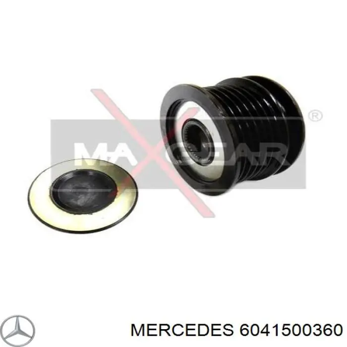 Шків генератора 6041500360 Mercedes