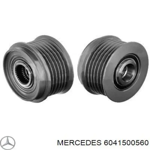 6041500560 Mercedes шків генератора