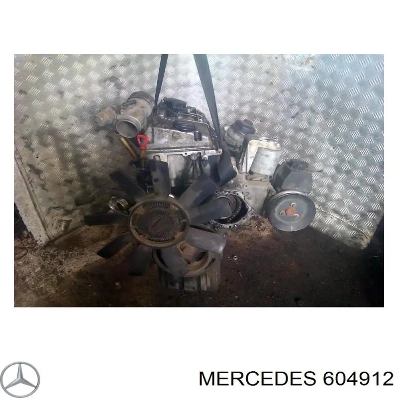 604912 Mercedes Мотор в зборі