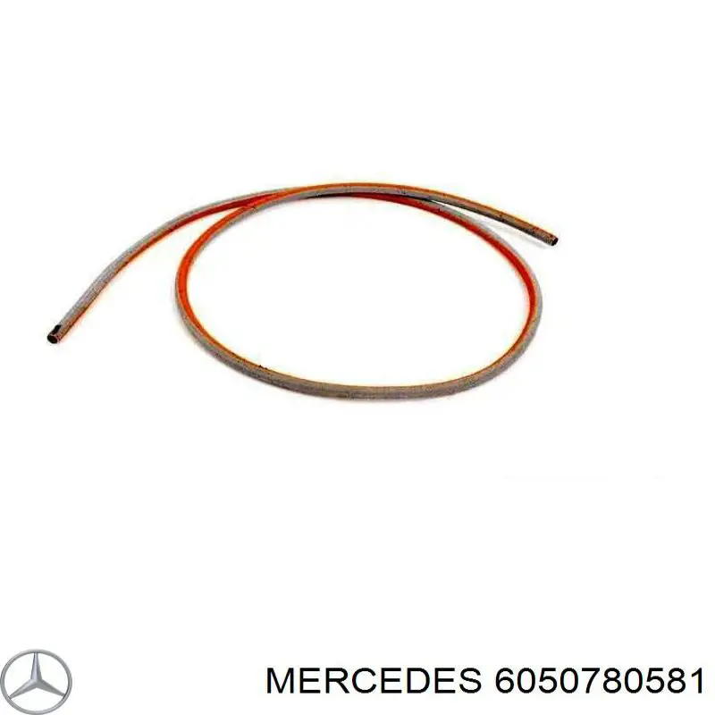 6050780581 Mercedes трубка паливна, зворотня від форсунок