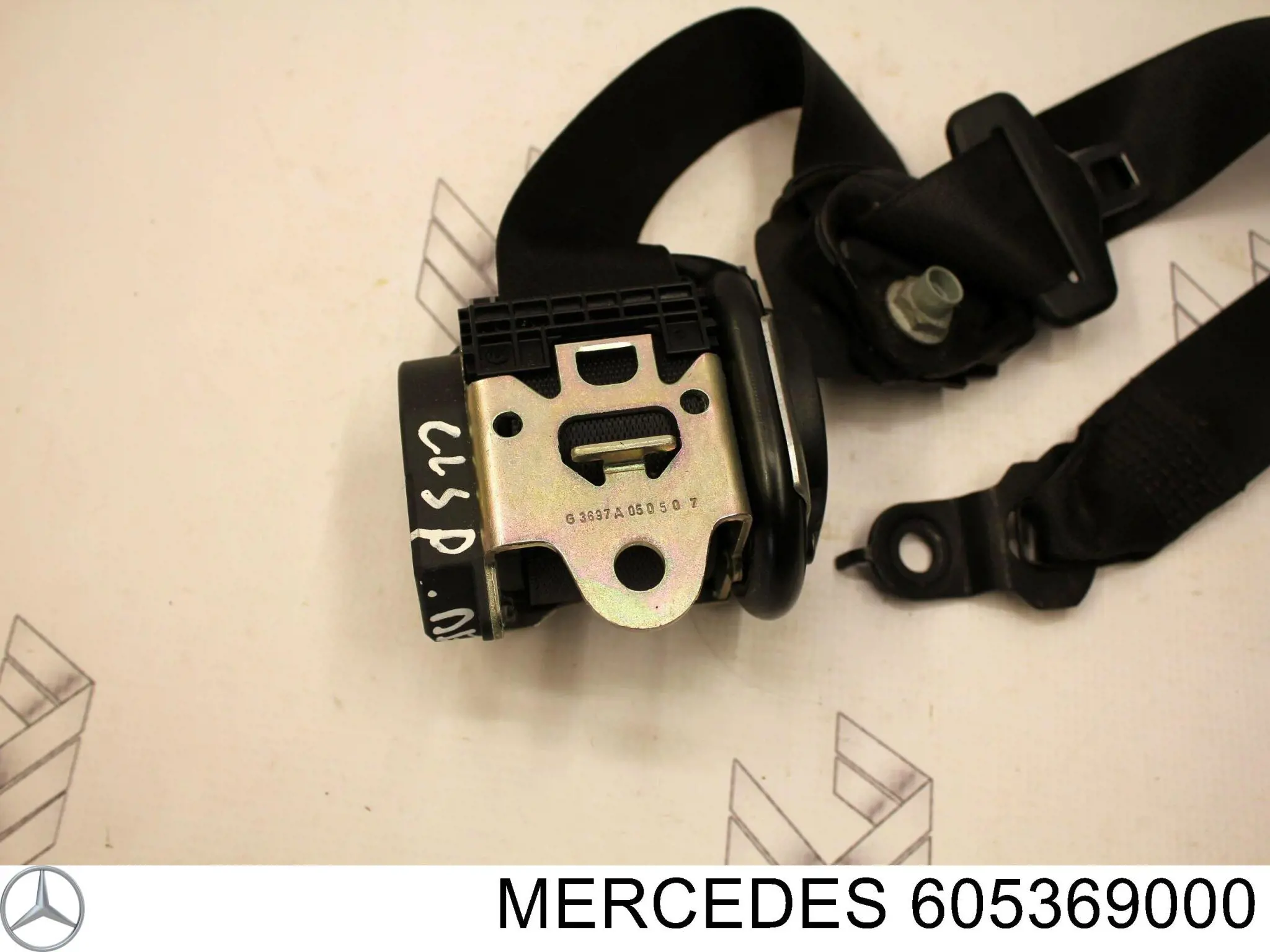 Купити 605369000 Mercedes Пасок безпеки передній правий