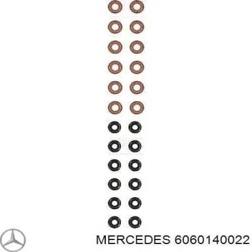 6060140022 Mercedes прокладка піддону картера двигуна