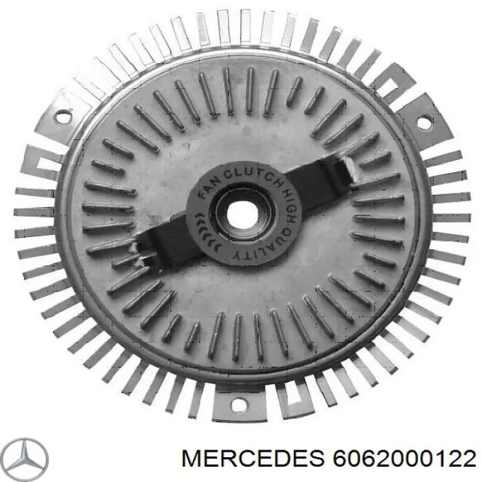 Вискомуфта, вязкостная муфта вентилятора охолодження 6062000122 Mercedes