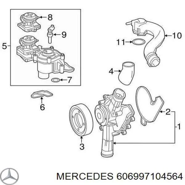 A6069971045 Mercedes 