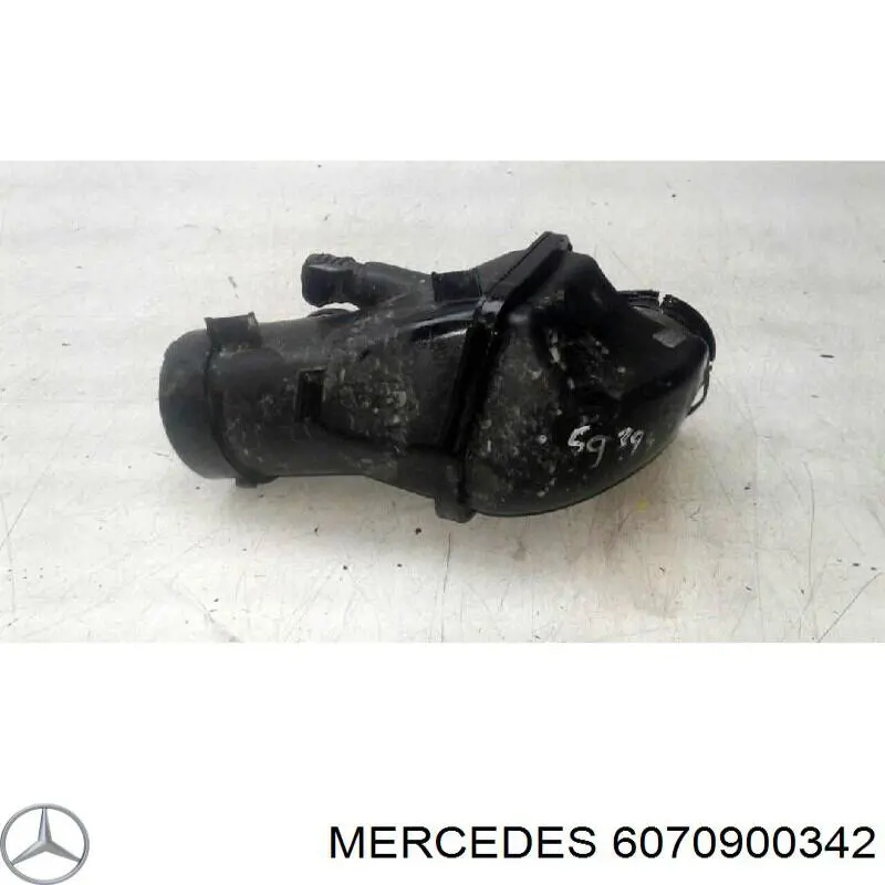 Шланг/патрубок интеркуллера A6070900342 Mercedes