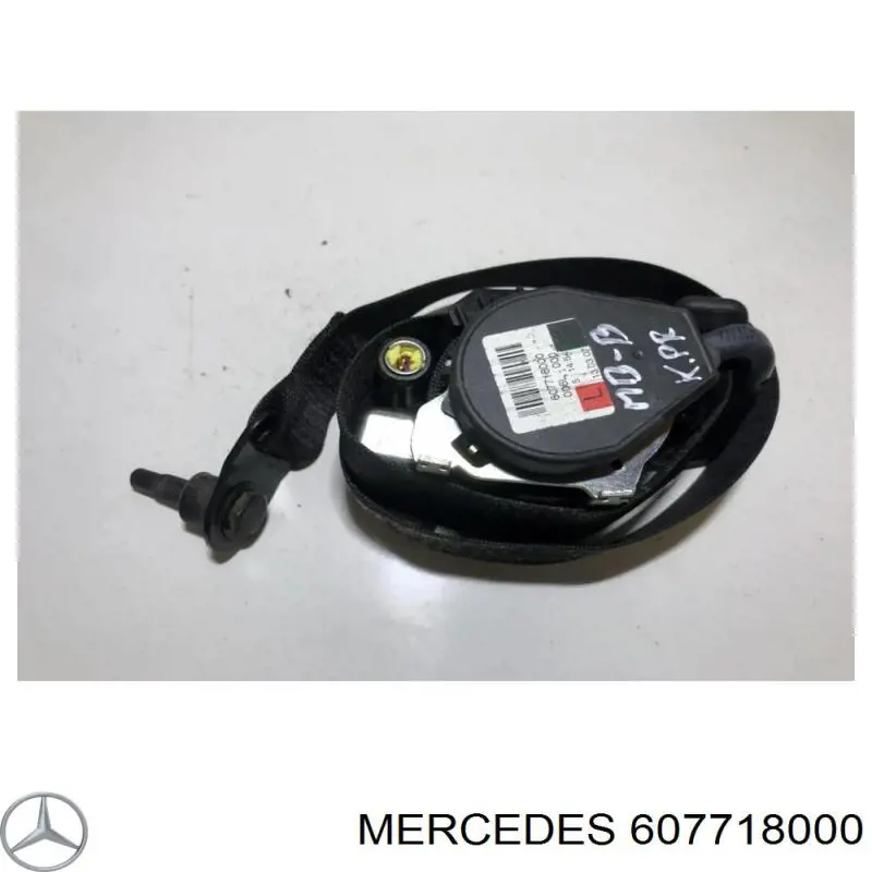 Пасок безпеки передній лівий Mercedes 607718000 ціна, від 28.47 USD