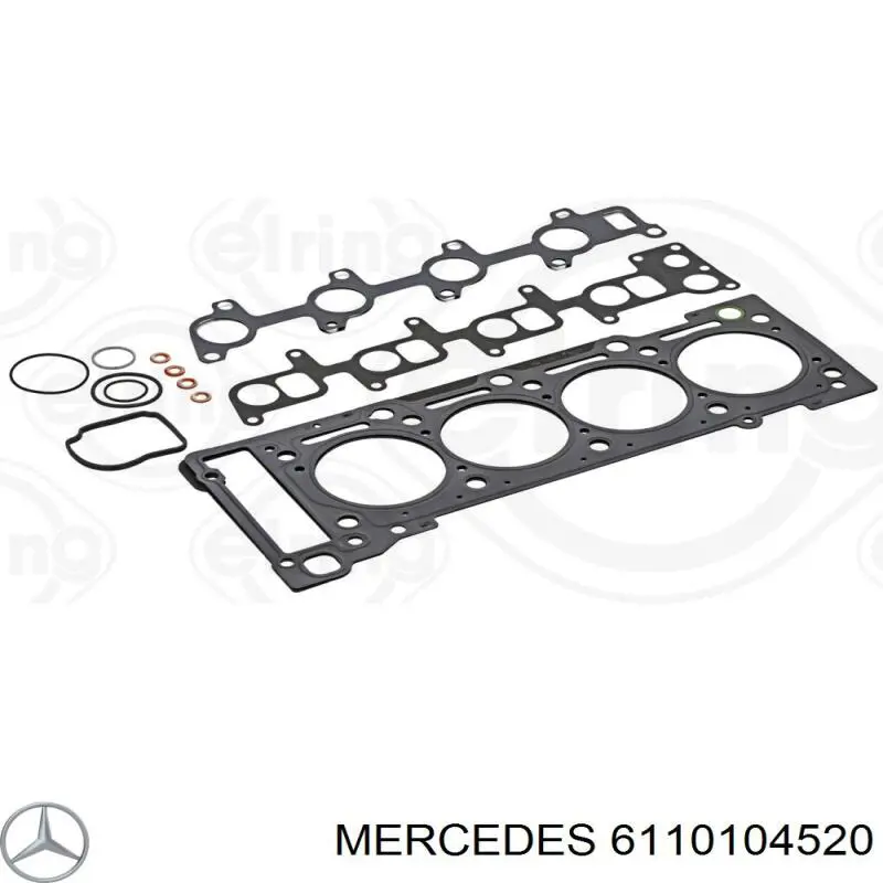 Комплект прокладок двигуна, верхній на Mercedes E-Class (W210)
