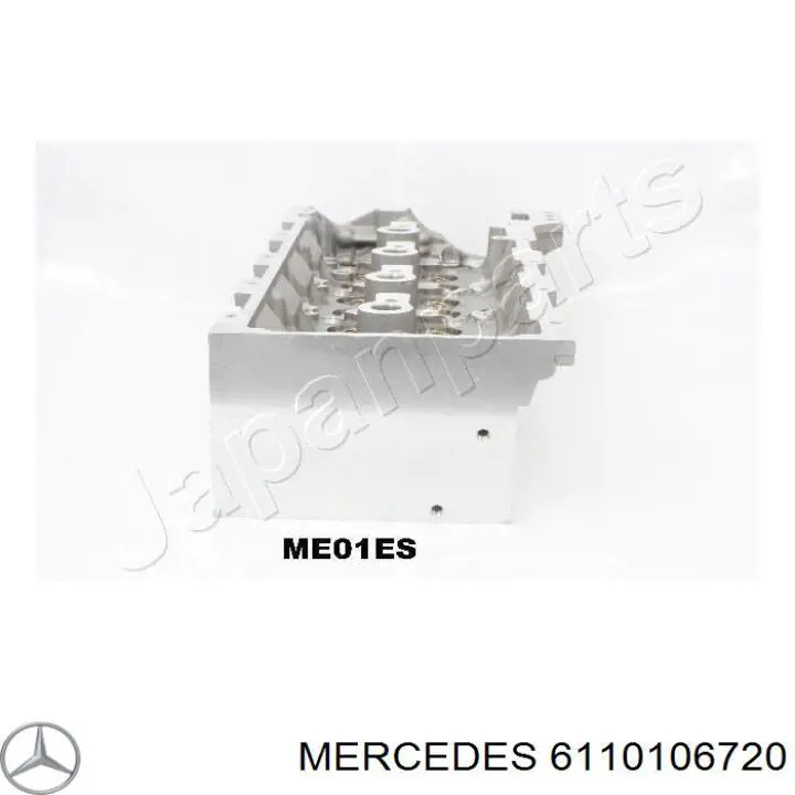 6110106720 Mercedes головка блока циліндрів (гбц)