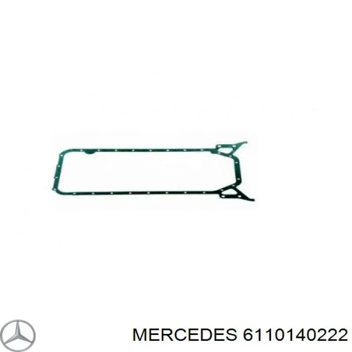 6110140222 Mercedes прокладка піддону картера двигуна