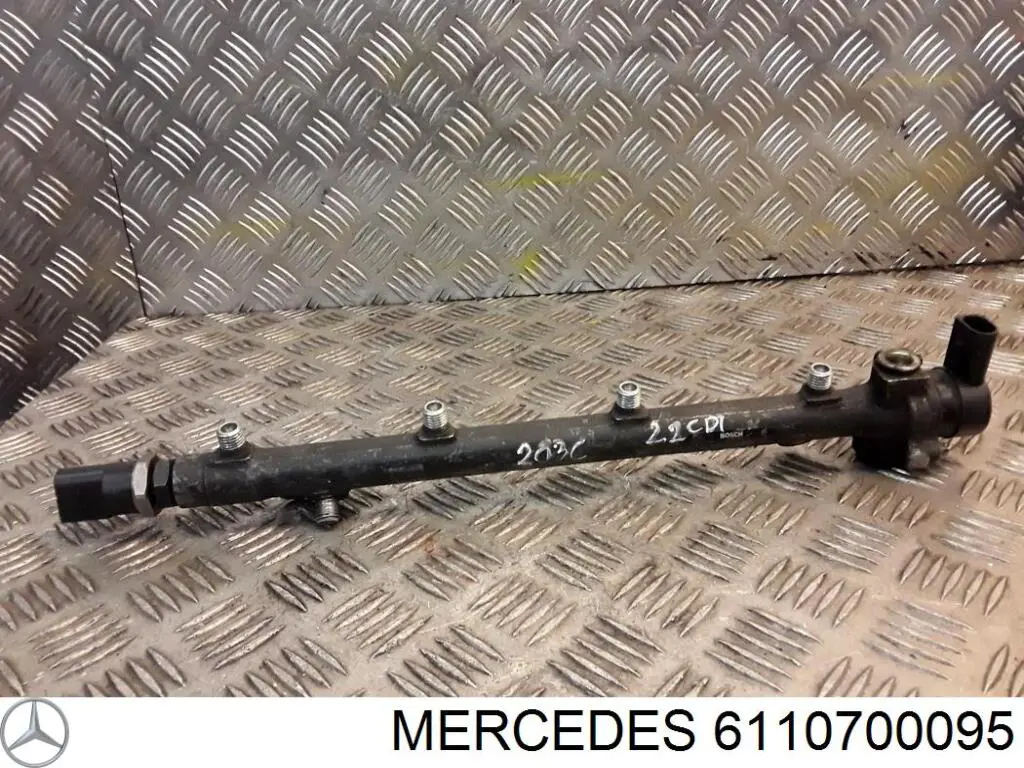 Розподільник палива на Mercedes C-Class (S203)