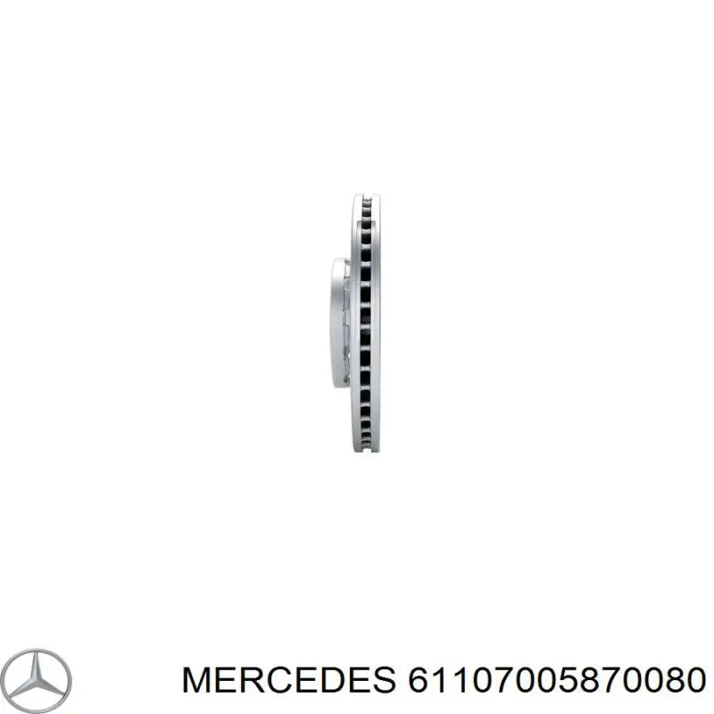 61107005870080 Mercedes форсунка вприску палива