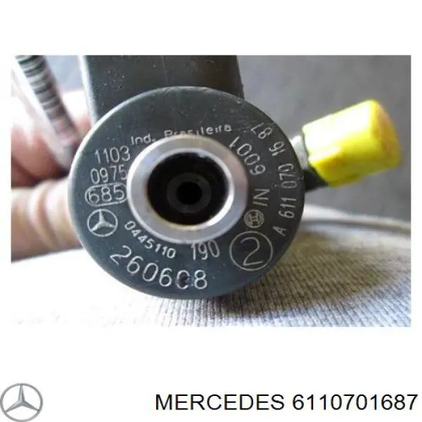 6110701687 Mercedes форсунка вприску палива