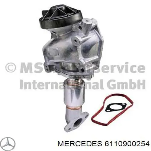 6110900254 Mercedes клапан egr, рециркуляції газів