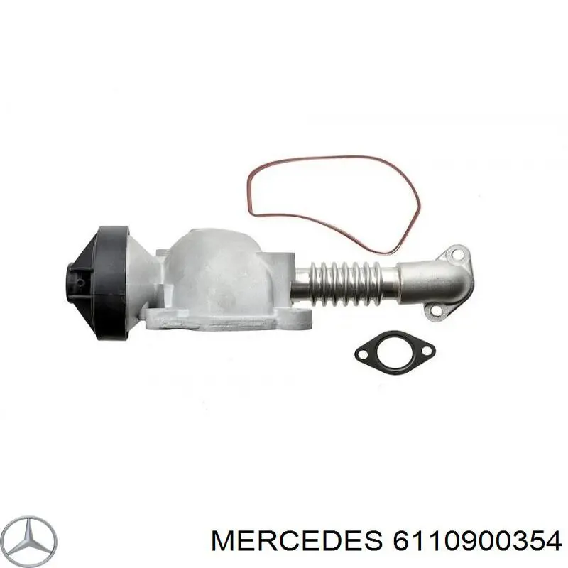 6110900354 Mercedes клапан egr, рециркуляції газів