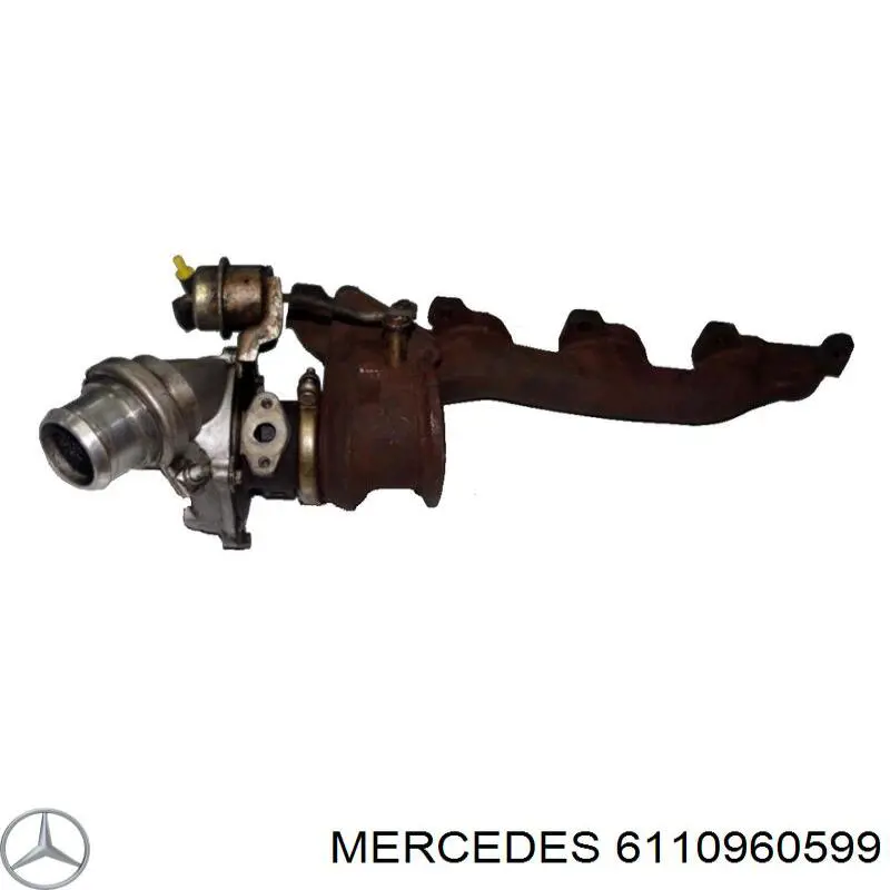 A611096149980 Mercedes турбіна