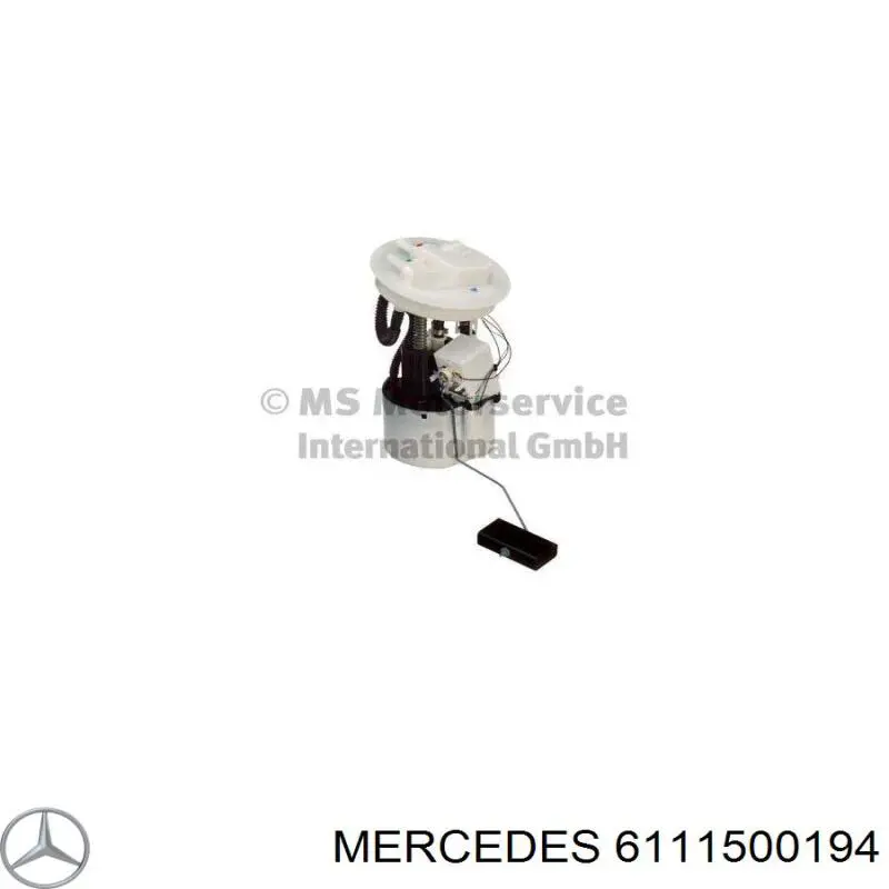 6111500194 Mercedes клапан приводу заслінок впускного колектора