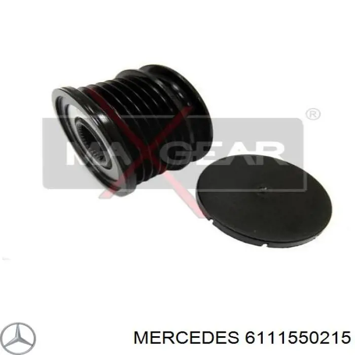 6111550215 Mercedes шків генератора