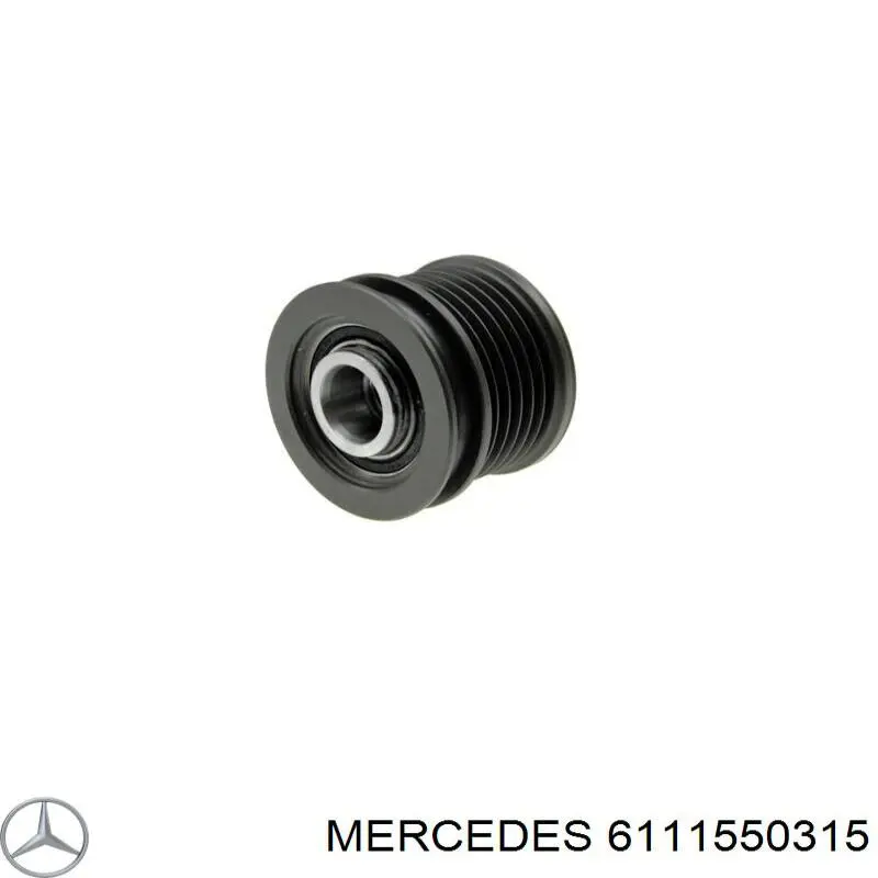 6111550315 Mercedes шків генератора