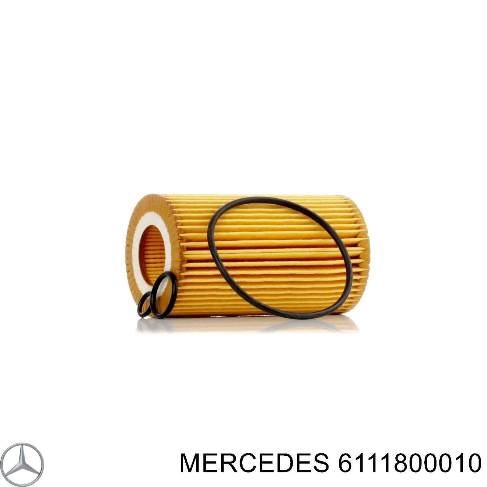 6111800010 Mercedes кришка масляного фільтра