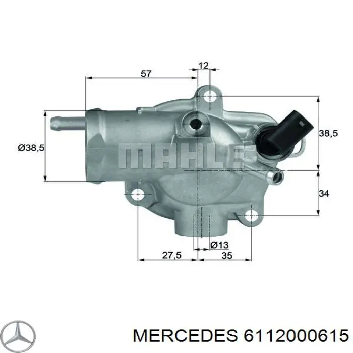 Купити TE0072 Magneti Marelli Корпус термостата