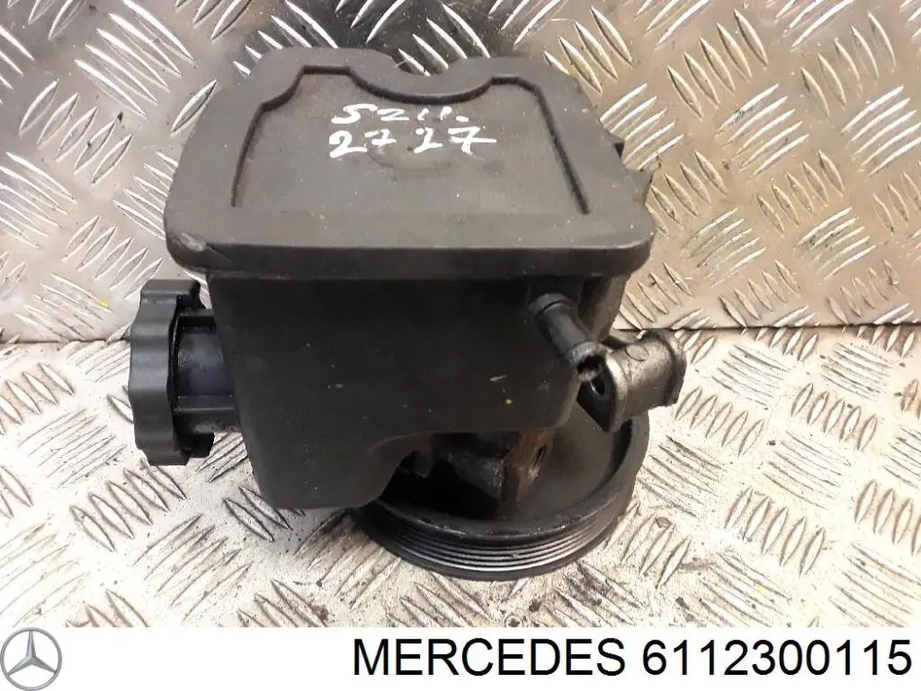 6112300115 Mercedes шків насосу гідропідсилювача керма (гпк)