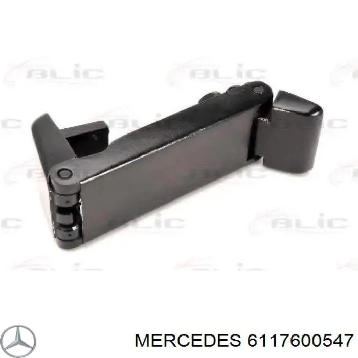 Ролик двері бічної/зсувної, правий центральний Mercedes A6117600547 ціна, від 93.19 USD