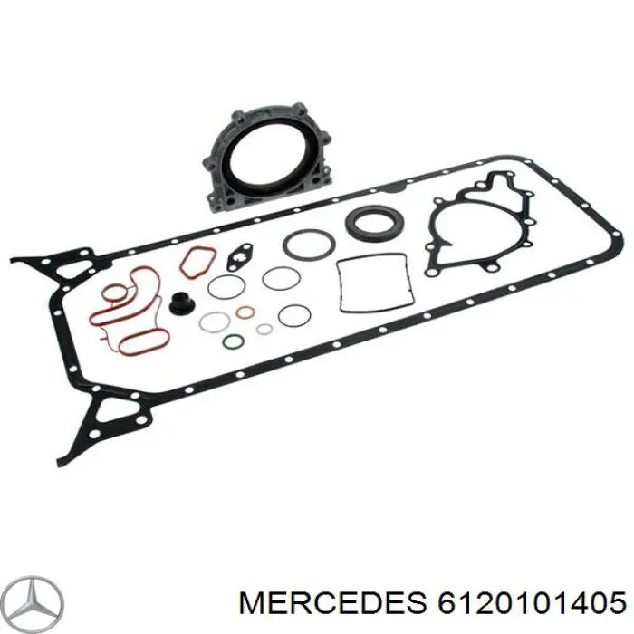 6120101405 Mercedes комплект прокладок двигуна, нижній