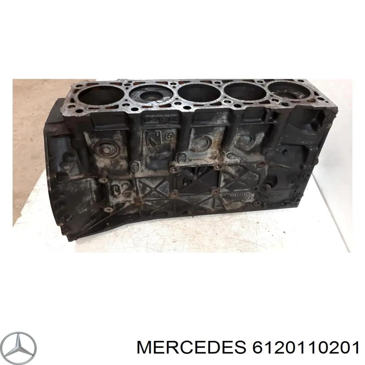Блок двигуна Mercedes A6120101305 ціна, від 100.15 USD