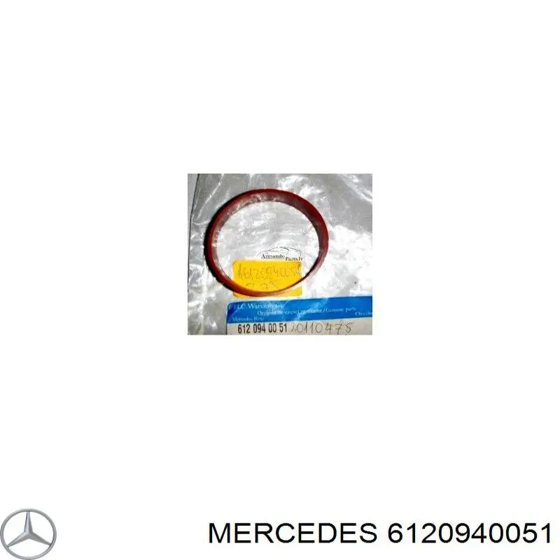 Прокладка турбіни, гнучка вставка на Mercedes S (W220)