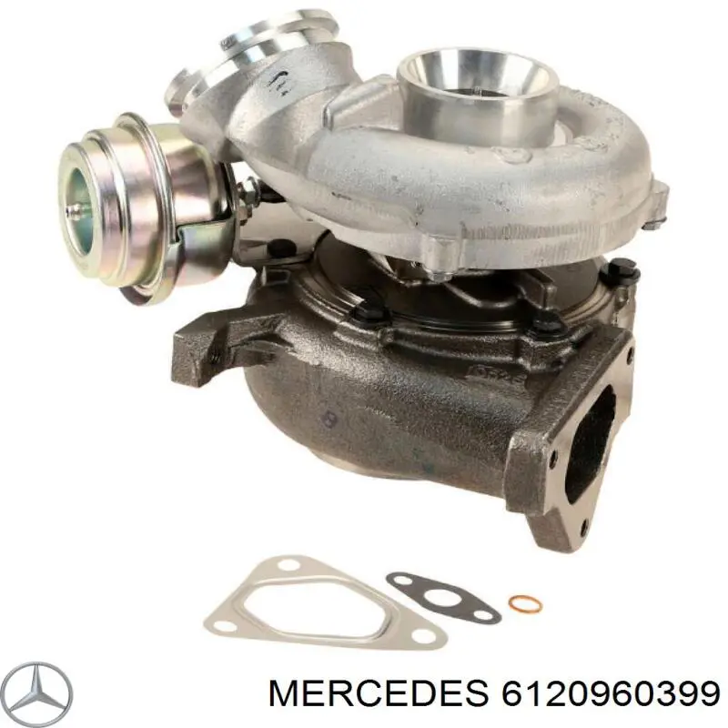 6120960399 Mercedes турбіна