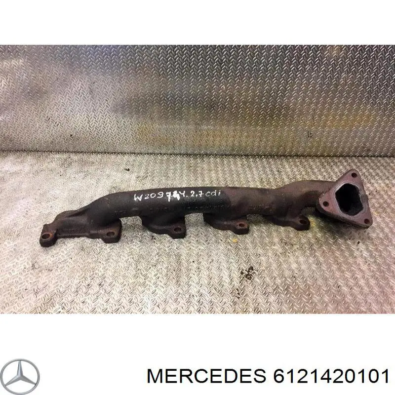 Газопроводи (колектор випускний) Mercedes A612142010107 ціна, від 6.72 USD