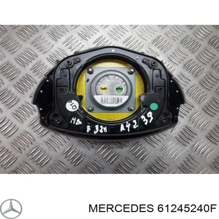 61245240F Mercedes подушка безпеки, водійська, airbag