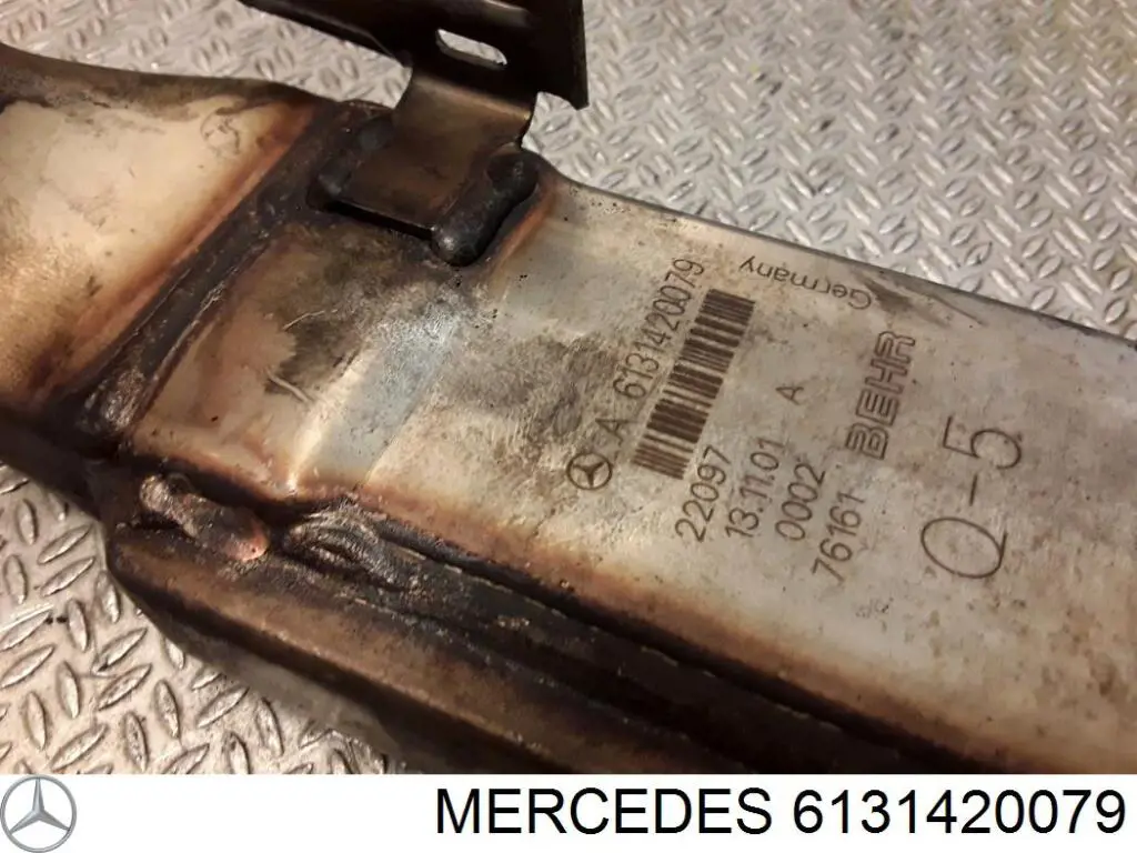 Радіатор системи EGR рециркуляції вихлопних газів Mercedes A613142007964 ціна, від 16.34 USD