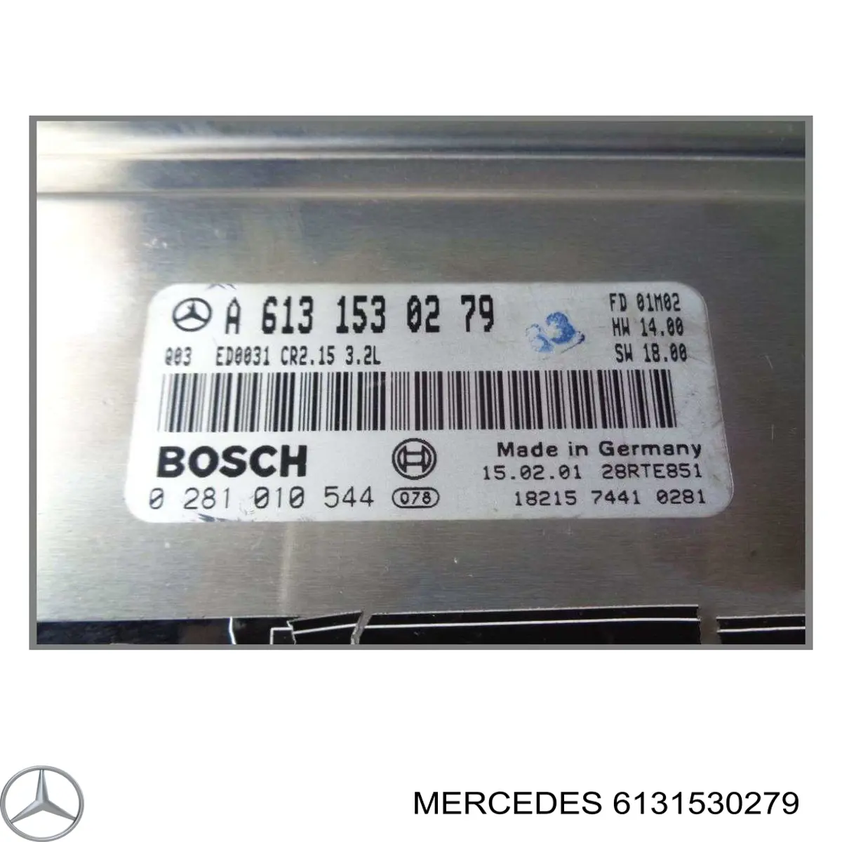 Модуль (блок) керування (ЕБУ) двигуном на Mercedes S (W220)