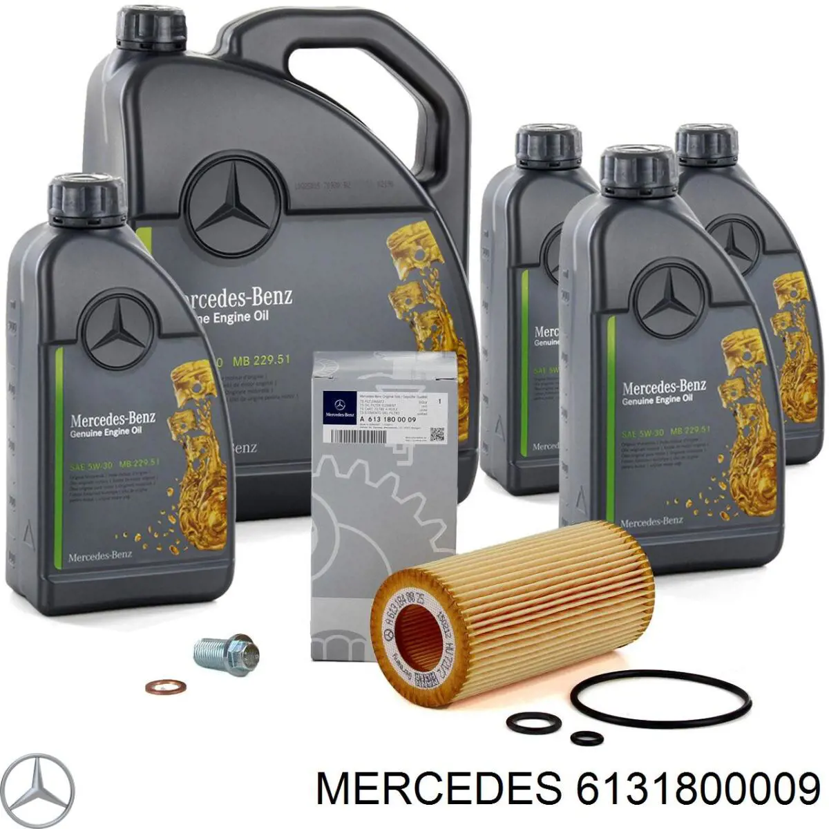 Фільтр масляний 6131800009 Mercedes