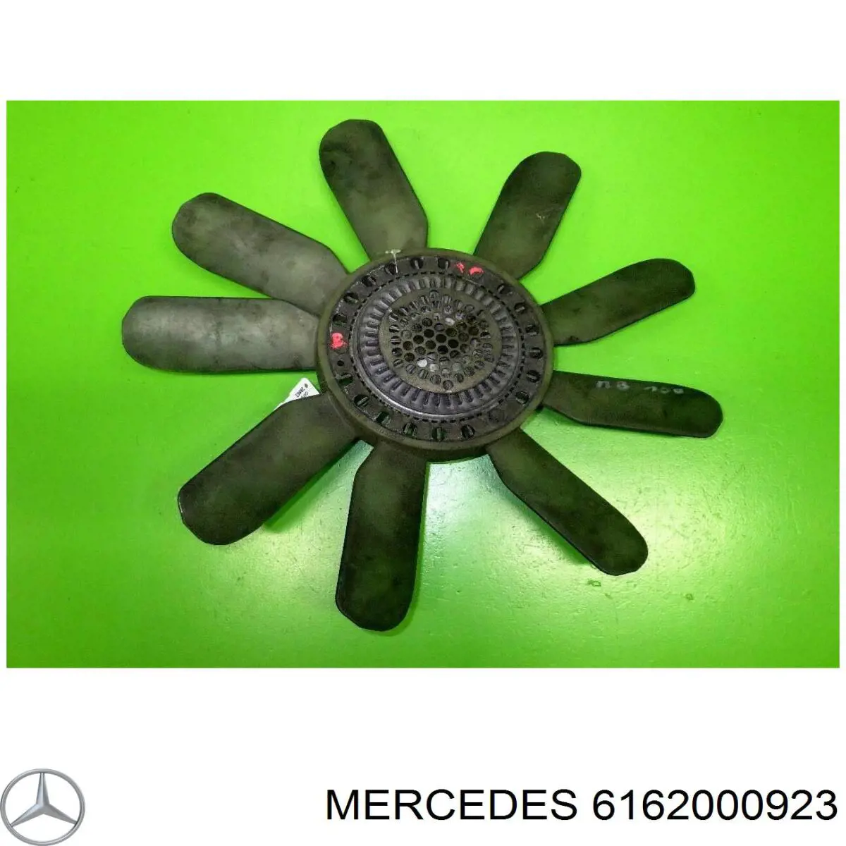 Вентилятор/крильчатка радіатора охолодження на Mercedes MB100 (631)