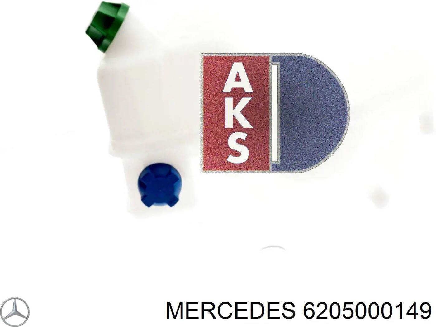 A6205000149 Mercedes Розширювальний бачок охолодження