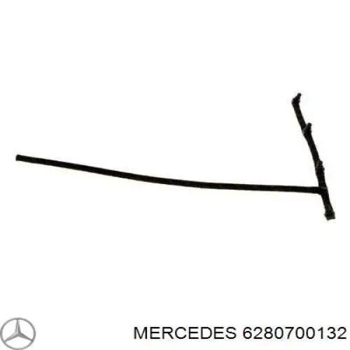 A6280700132 Mercedes Трубка паливна, зворотня від форсунок