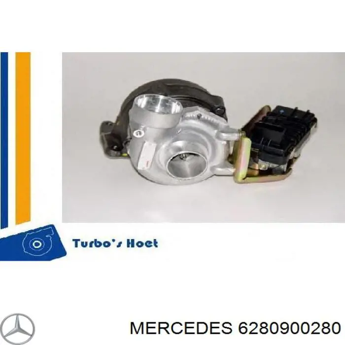Турбіна Mercedes A6280960199 ціна, від 228.68 USD