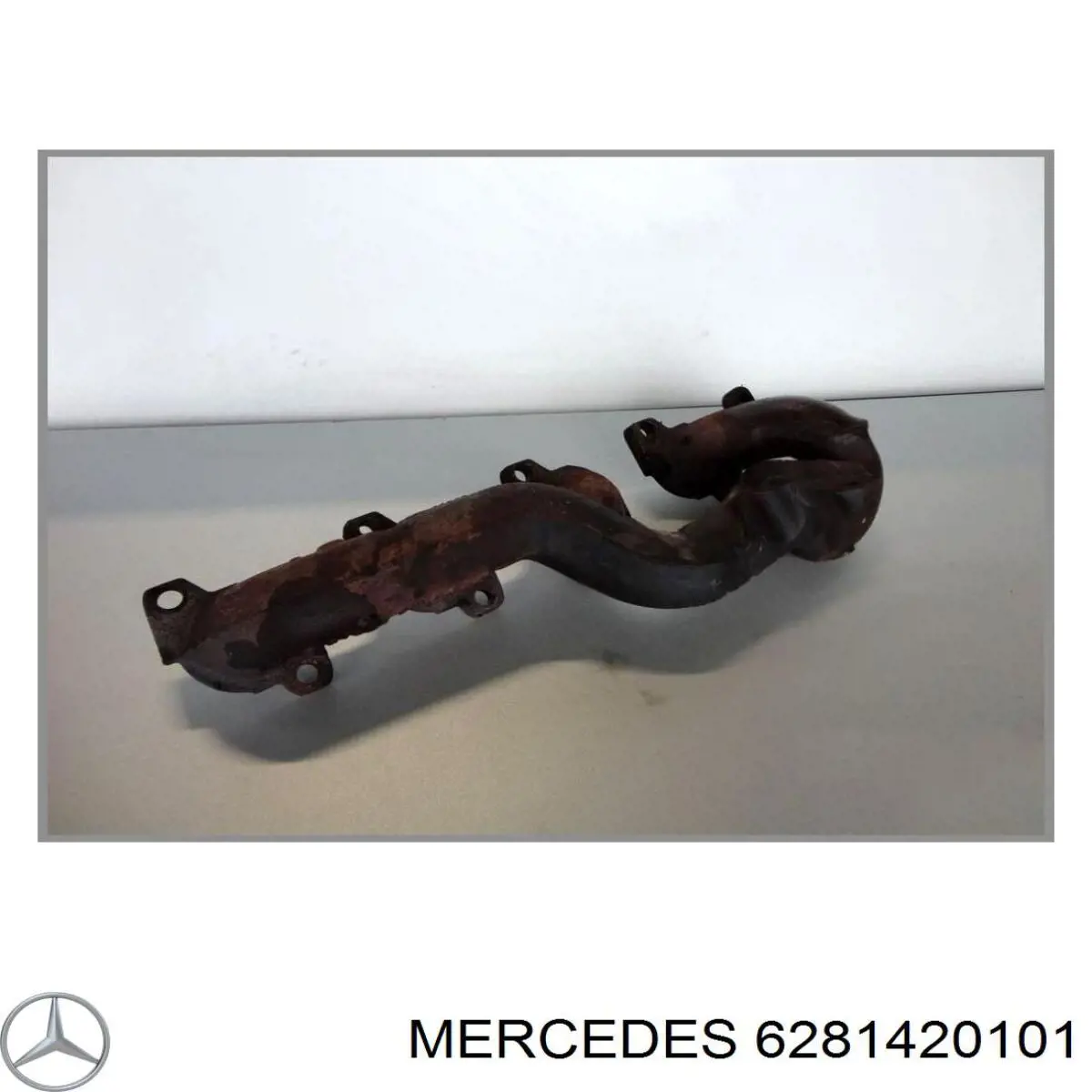 A6281420301 Mercedes Система випуску газів двигуна