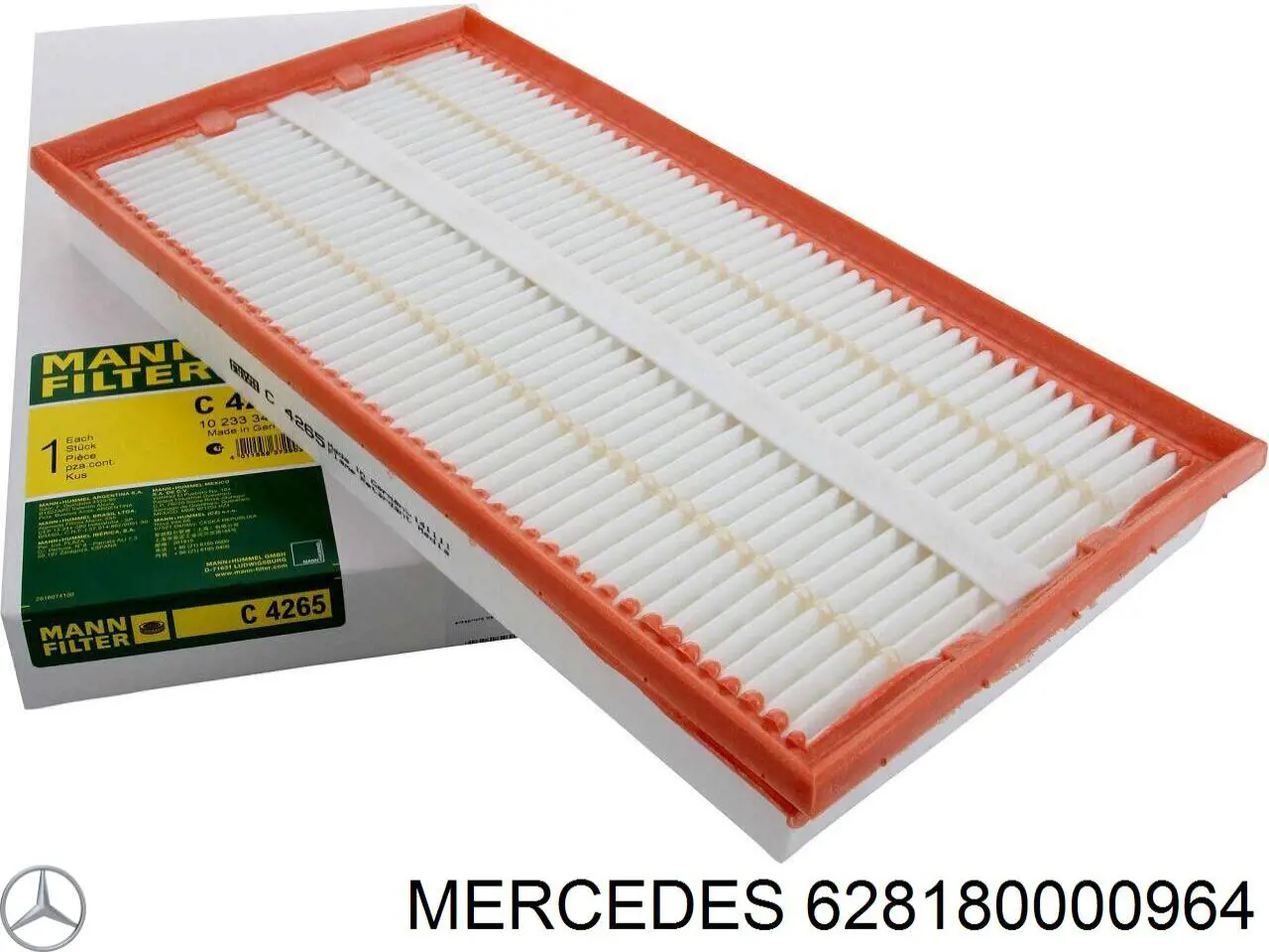 Купити A6281840025 Mercedes Фільтр очищення масла відцентровий